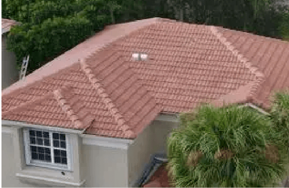 Common house roof